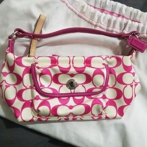 Pink Coach Purse